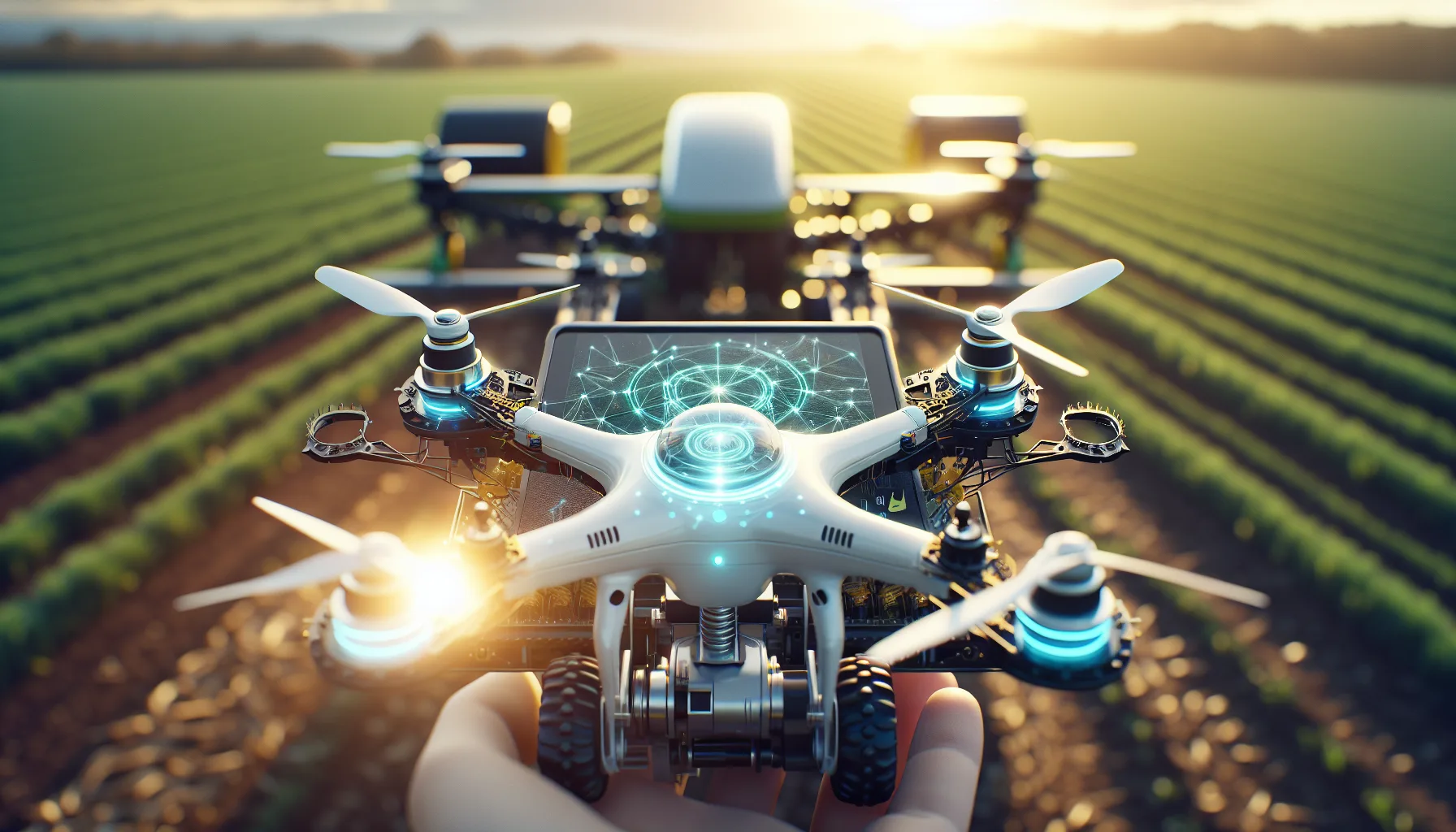 Автономность в поле: зачем луковод вложился в дрон-трактор