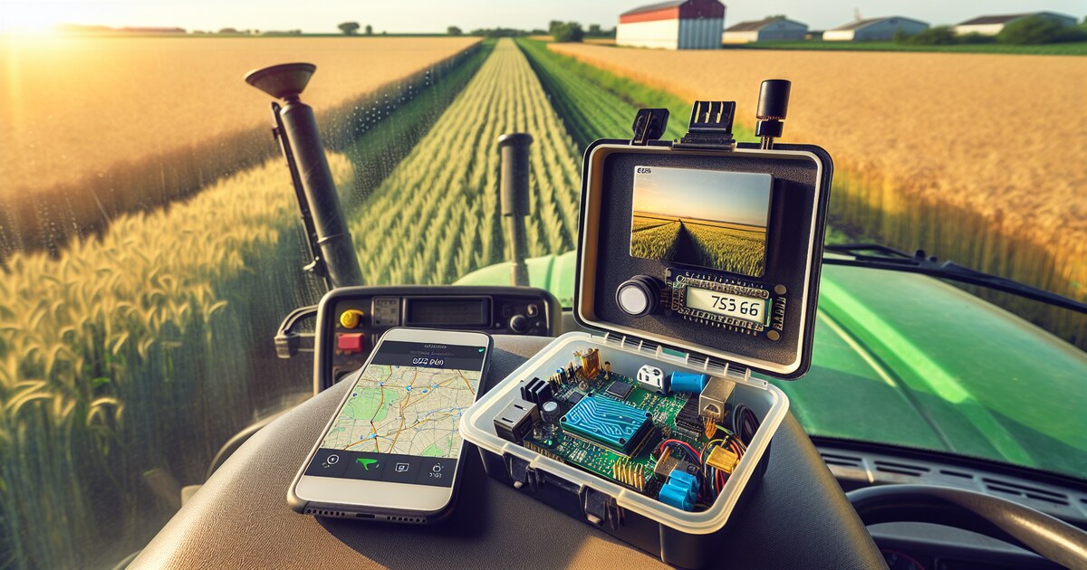 GPS-трекер для сельхозтехники за 2 500 ₽: ESP32 + NEO-6M + SIM800L