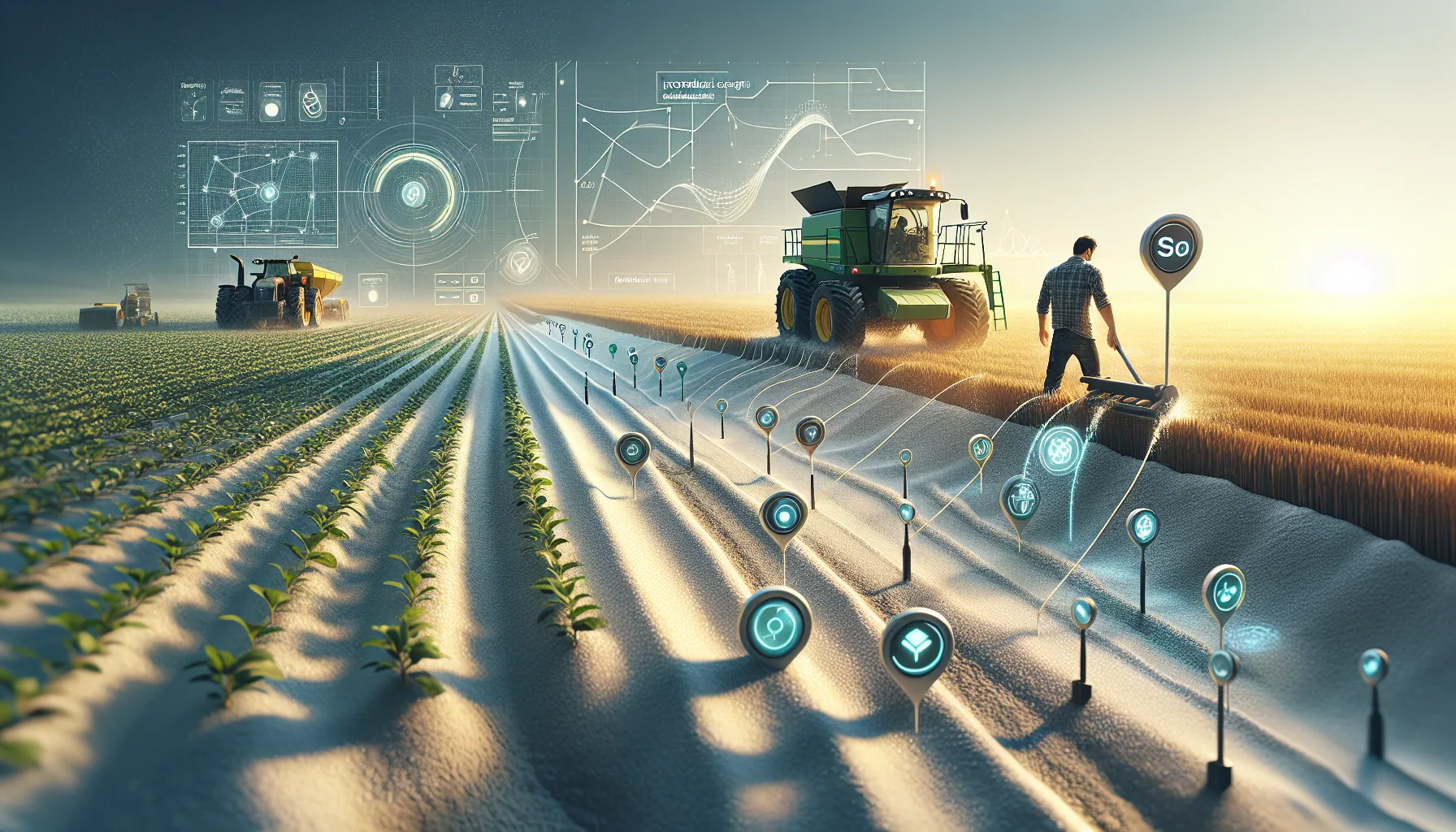 Дешёвые датчики помогут фермеру выявить солевой стресс