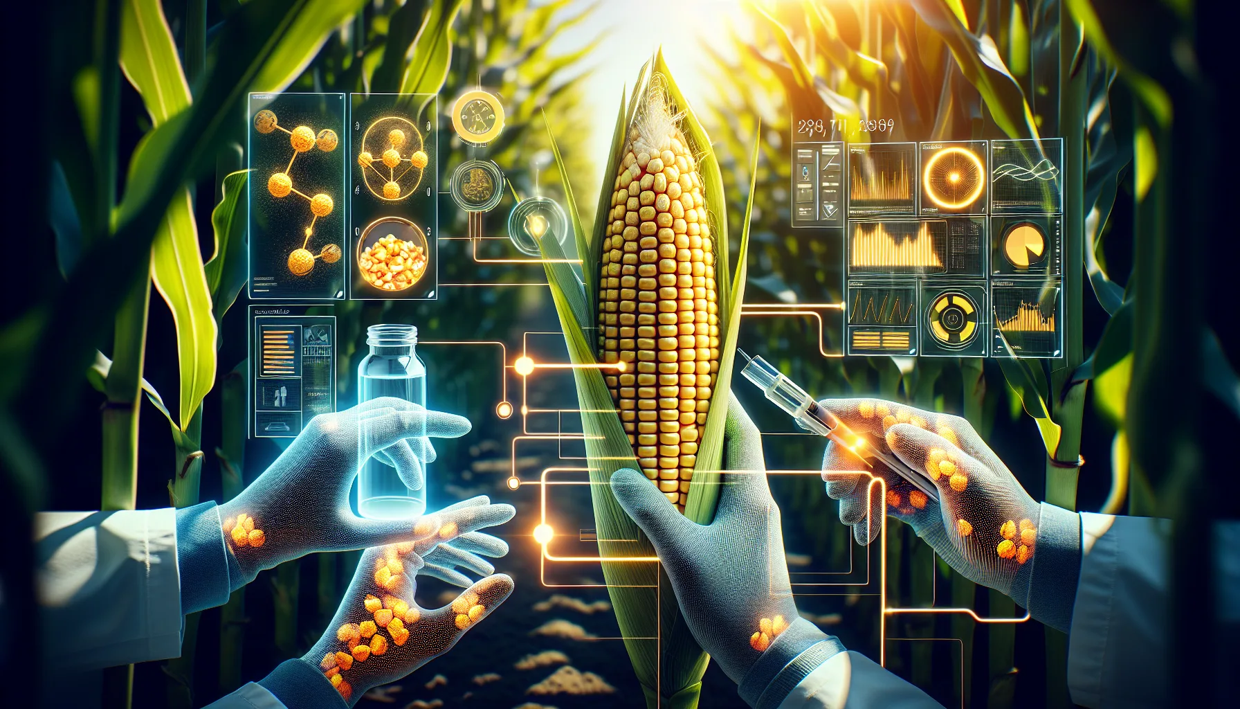 Обзор: точная вставка генов в кукурузе без риска