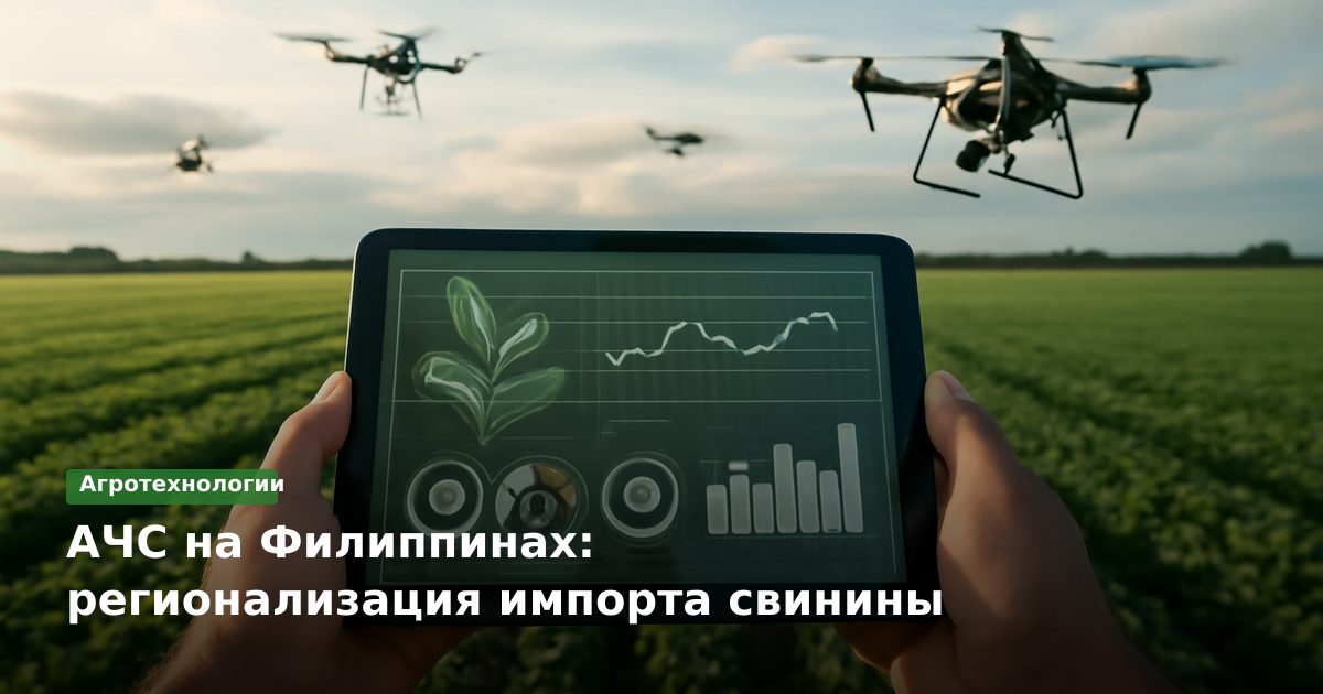 АЧС на Филиппинах: регионализация импорта свинины
