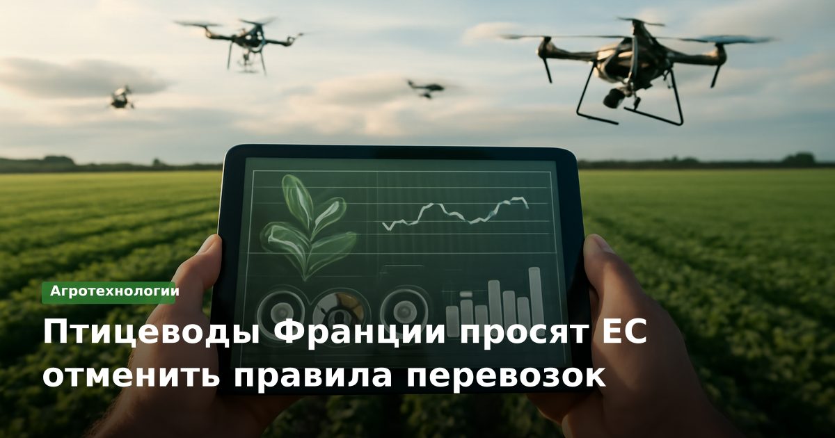 Птицеводы Франции просят ЕС отменить правила перевозок