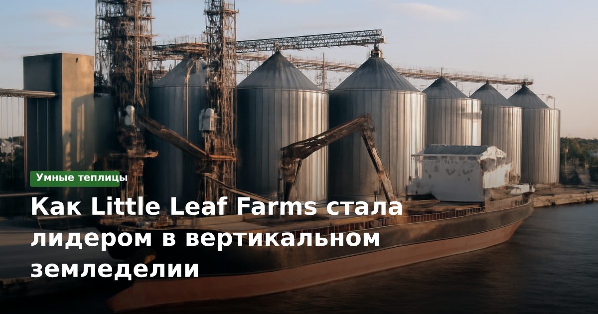 Как Little Leaf Farms стала лидером в вертикальном земледелии