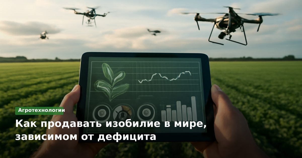 Как продавать изобилие в мире, зависимом от дефицита