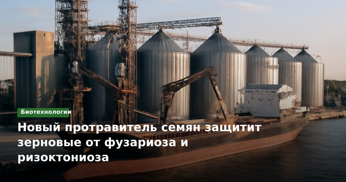 Новый протравитель семян защитит зерновые от фузариоза и ризоктониоза