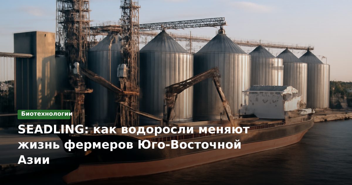 SEADLING: как водоросли меняют жизнь фермеров Юго-Восточной Азии