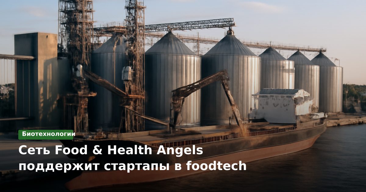 Сеть Food & Health Angels поддержит стартапы в foodtech